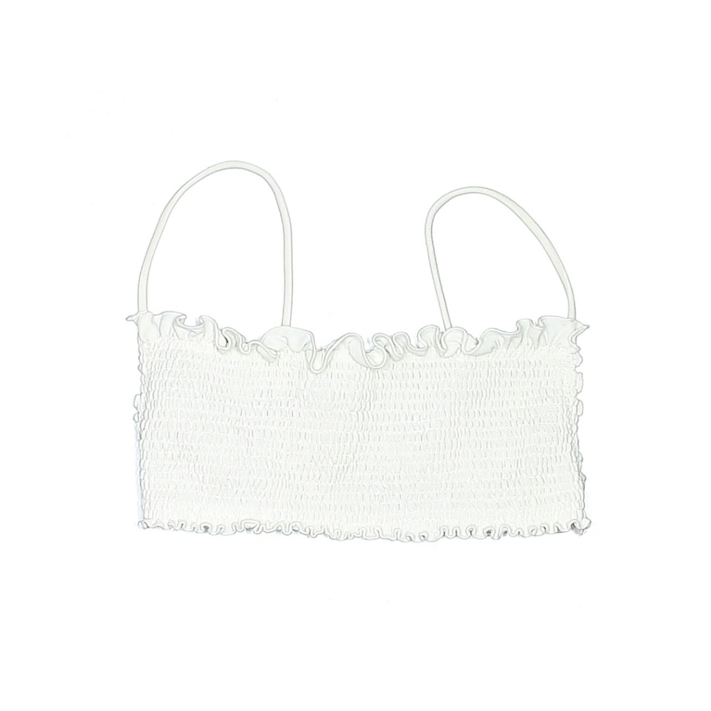 EUC Indah white bikini top